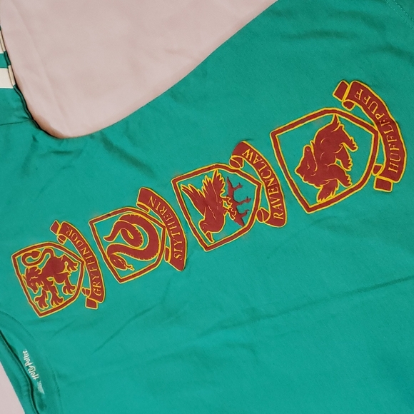 Wizarding Worlds Harry Potter Hogwarts Longsleeve Fitted Tee Kid Size M - Picture 5 of 9